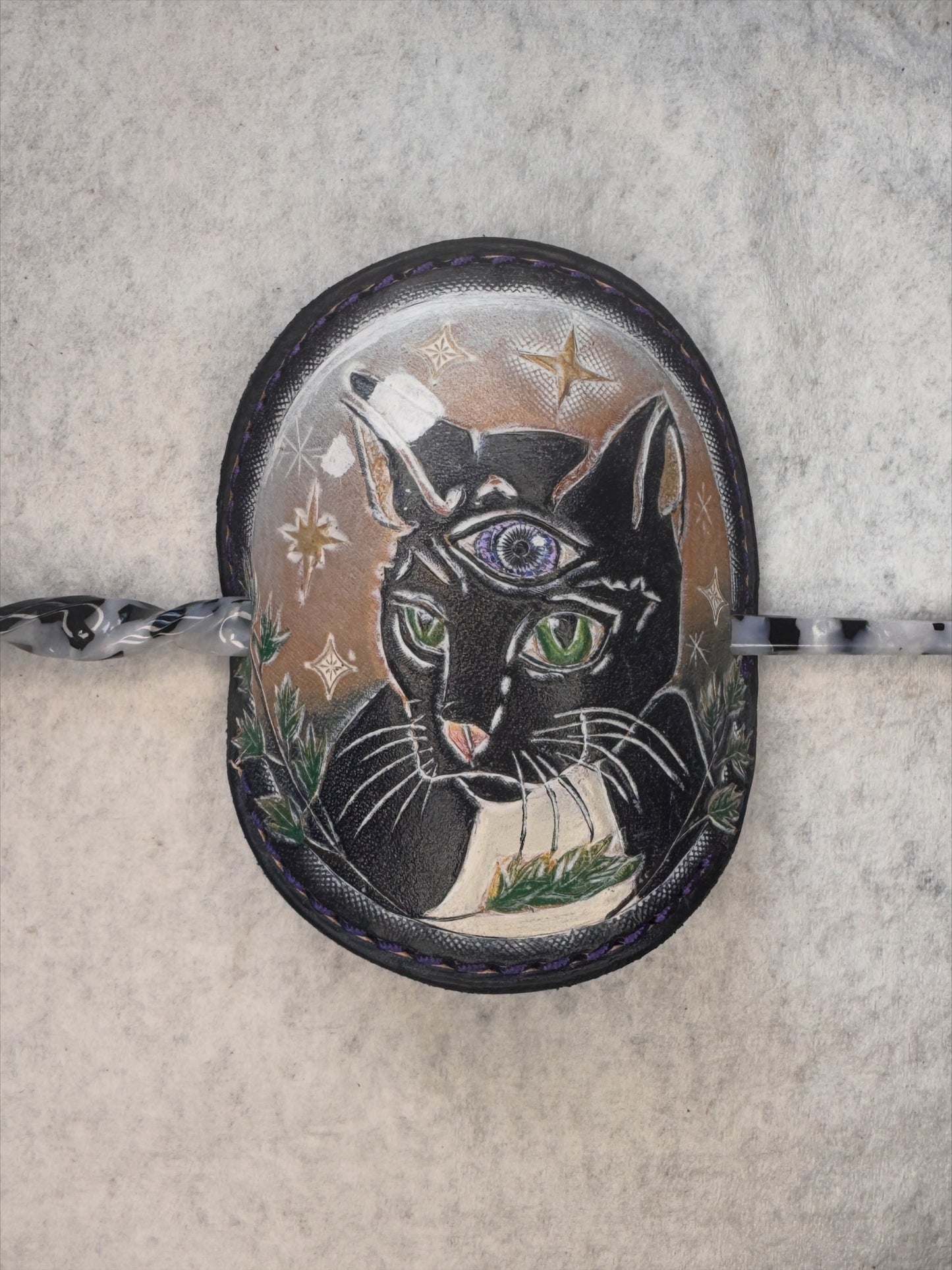 Vida Kitty-Pin Barrette